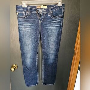 Big Star Remy low rise dark wash jeans Size 28